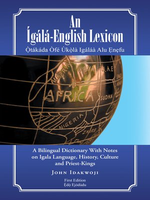 cover image of An Ígálá-English Lexicon